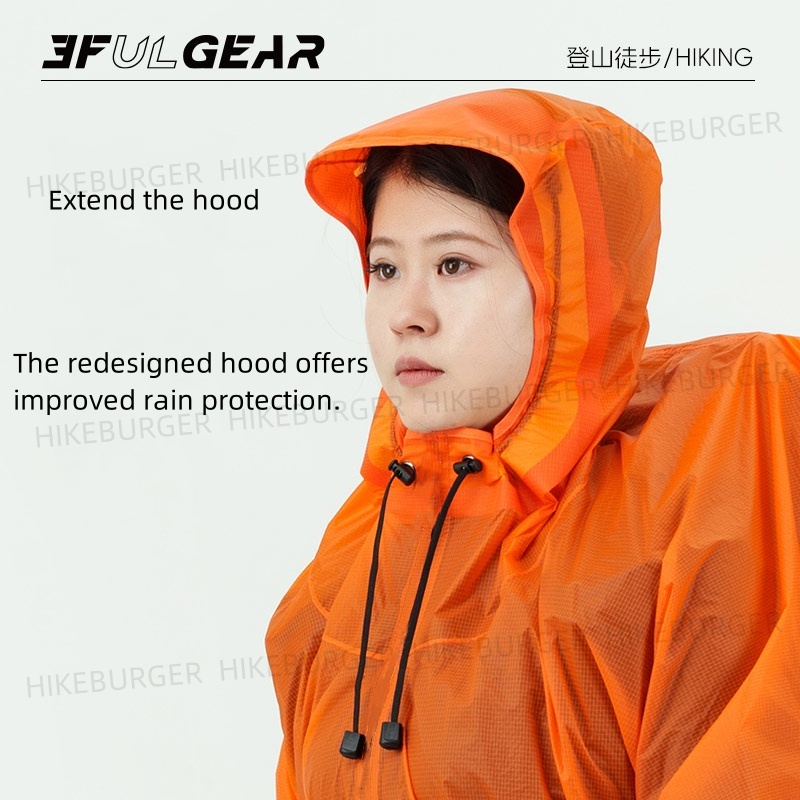 3F UL GEAR 3 In1 Regenponcho O - Camping Rain Poncho recensie en prijs