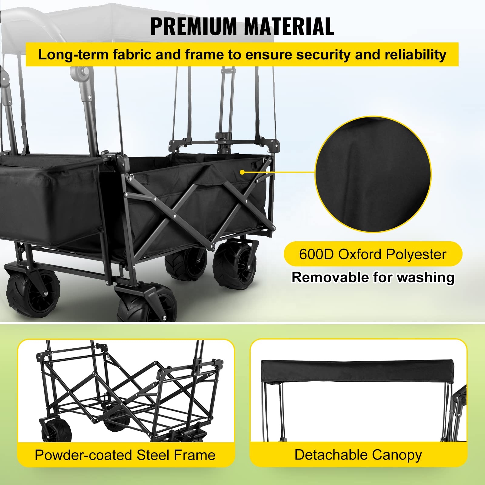 Vouwwagen voor buitenkamperen, - Outdoor Camping Folding Table recensie en prijs