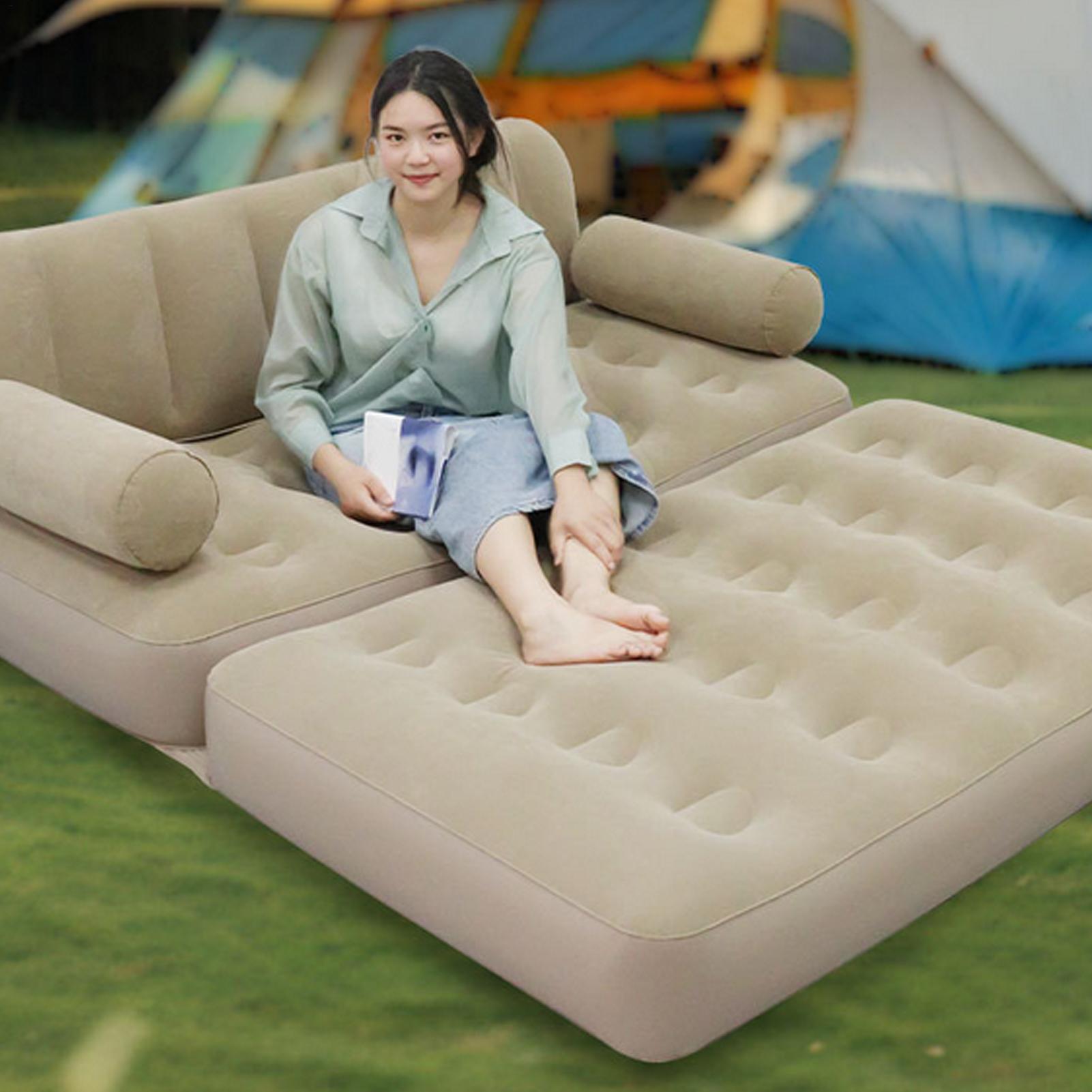 Opblaasbare luchtbank met luch - Bed Outdoor Camping recensie en prijs