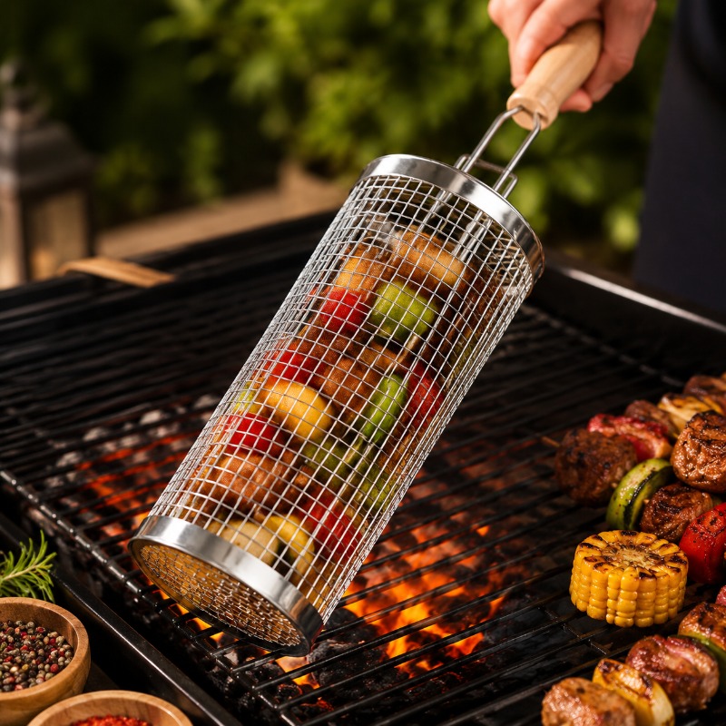 Ronde barbecue grillmandset va - Outdoor Camping Kit recensie en prijs