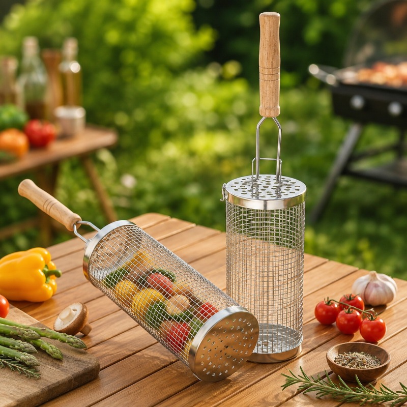 Ronde barbecue grillmandset va - Outdoor Camping Kit recensie en prijs