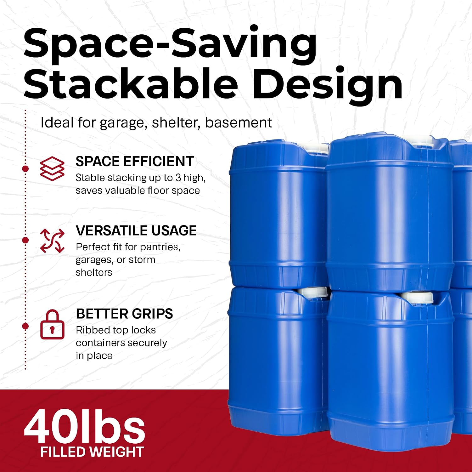 Stapelbare noodwateropslagcont - Outdoor Camping Water Tank recensie en prijs