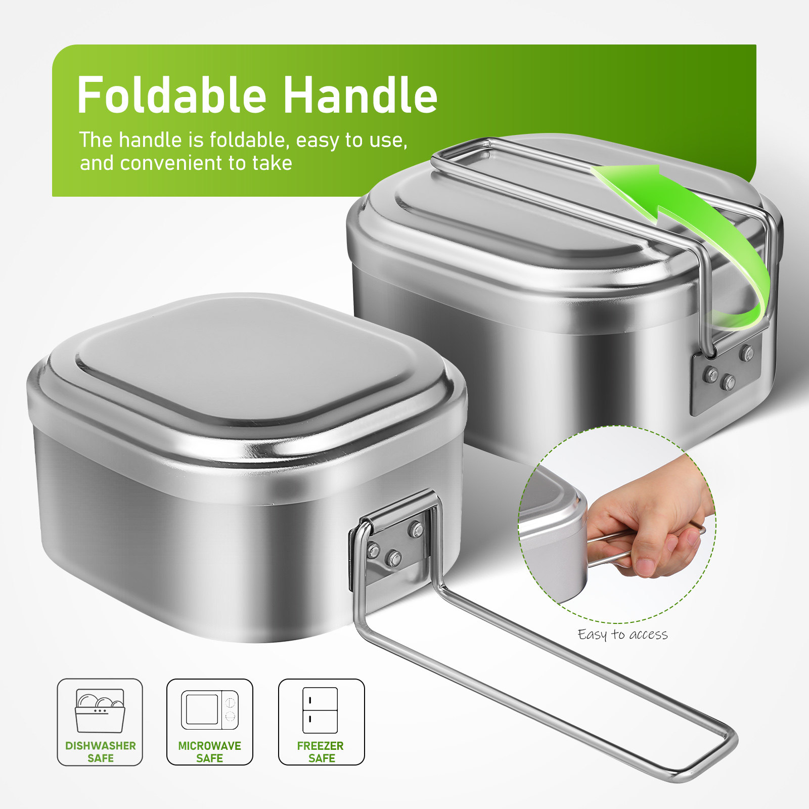 950ml Volledig Aluminium Voeds - Outdoor Camping Box recensie en prijs