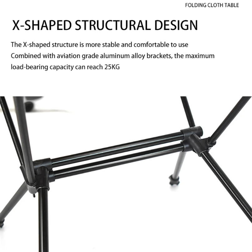Campingtafel van Oxford-stof O - Outdoor Camping Folding Table recensie en prijs