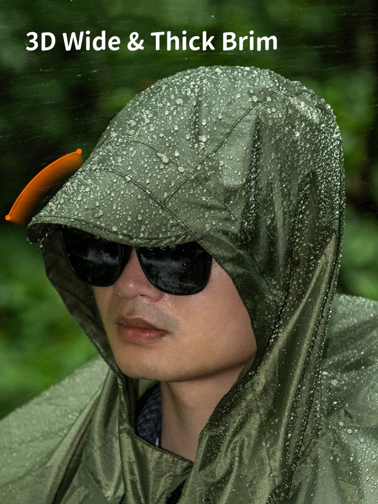 Outdoor wandel- en kampeerrege - Camping Rain Poncho recensie en prijs