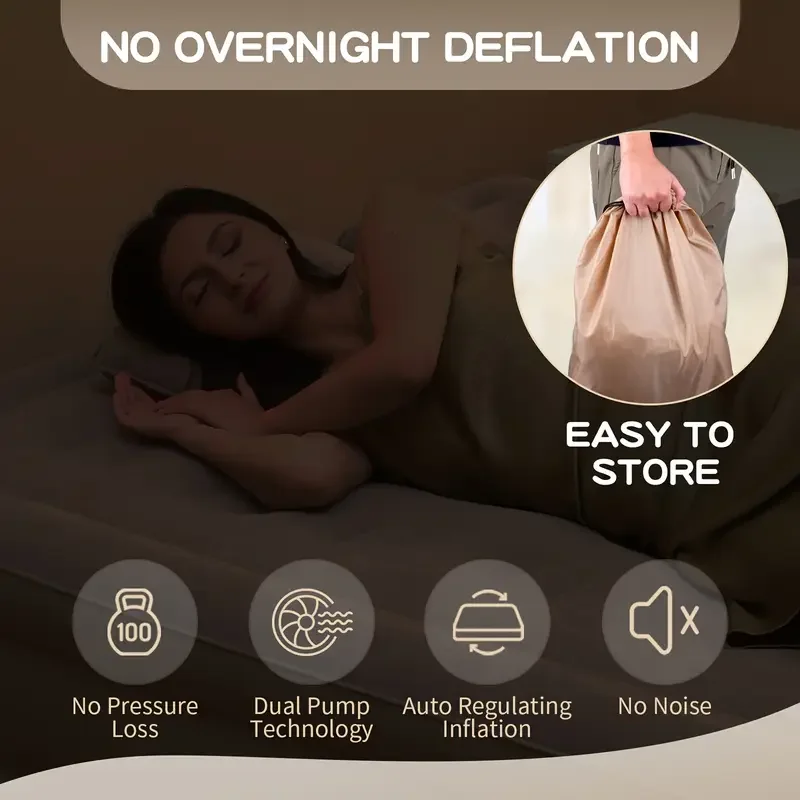 Opblaasbare luxe 2-persoons ca - Inflatable Mattress recensie en prijs
