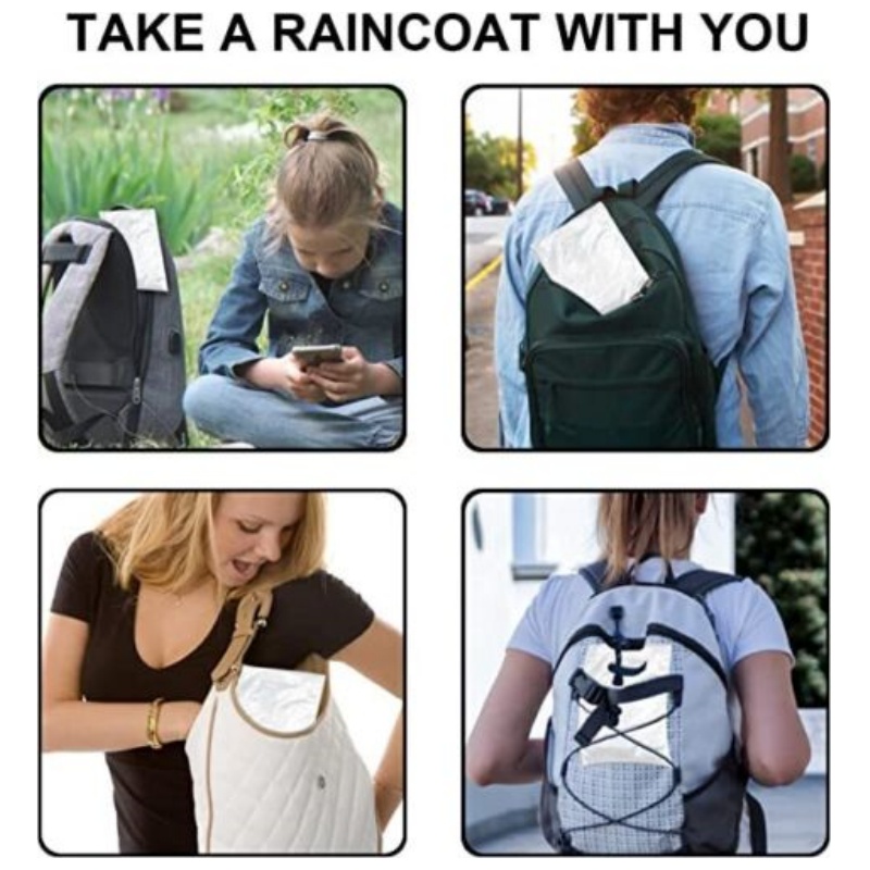 12 Stuks Wegwerp Waterdichte R - Camping Rain Poncho recensie en prijs