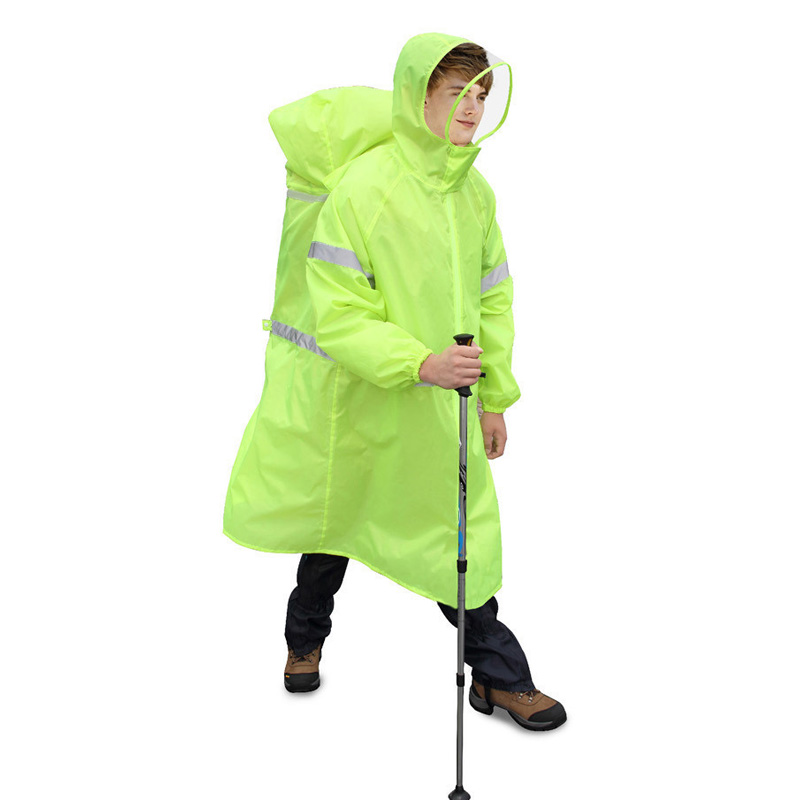 Unisex reflecterende outdoor k - Camping Rain Poncho recensie en prijs