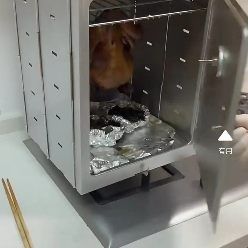 Buitenrooster van roestvrij st - Outdoor Camping Oven recensie en prijs