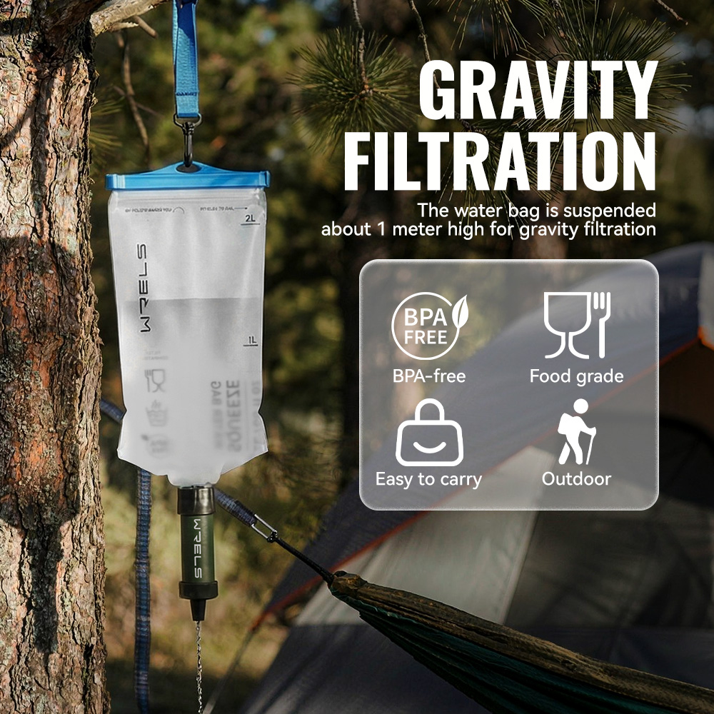 WRELS Camping & Survival Noodw - Outdoor Camping Water Filter recensie en prijs