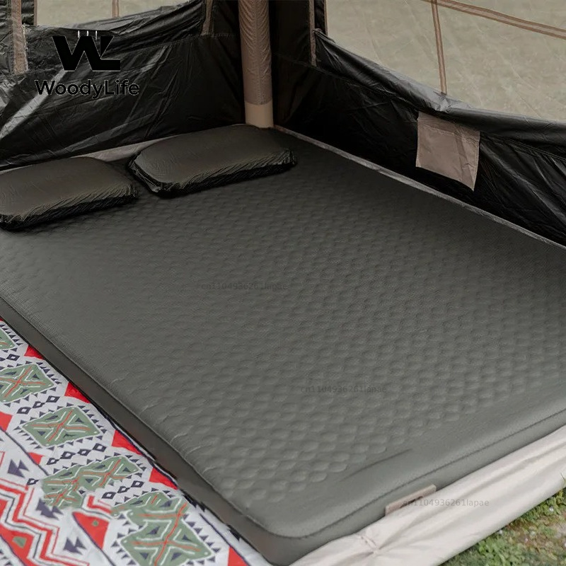 Opblaasbare campingmat met aut - Bed Outdoor Camping recensie en prijs